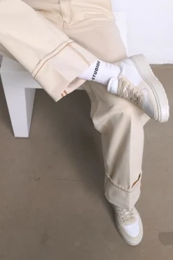 COPENHAGEN STUDIOS Cph77 Leather Mix-Dames Sneakers