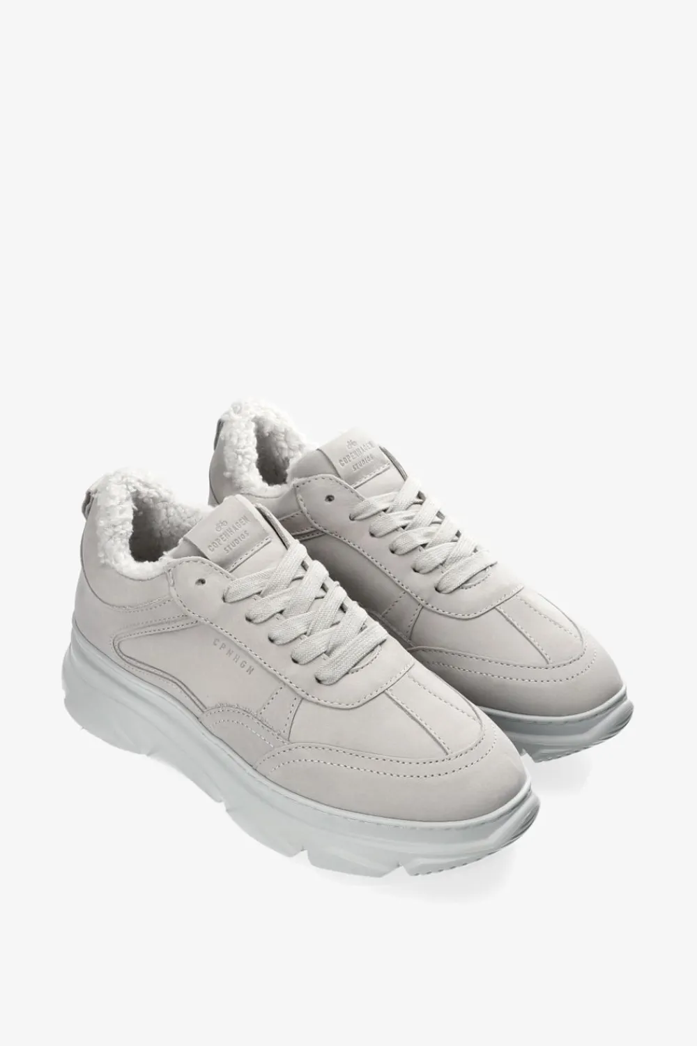 COPENHAGEN STUDIOS Cph60 Nabuc Teddy-Dames Sneakers