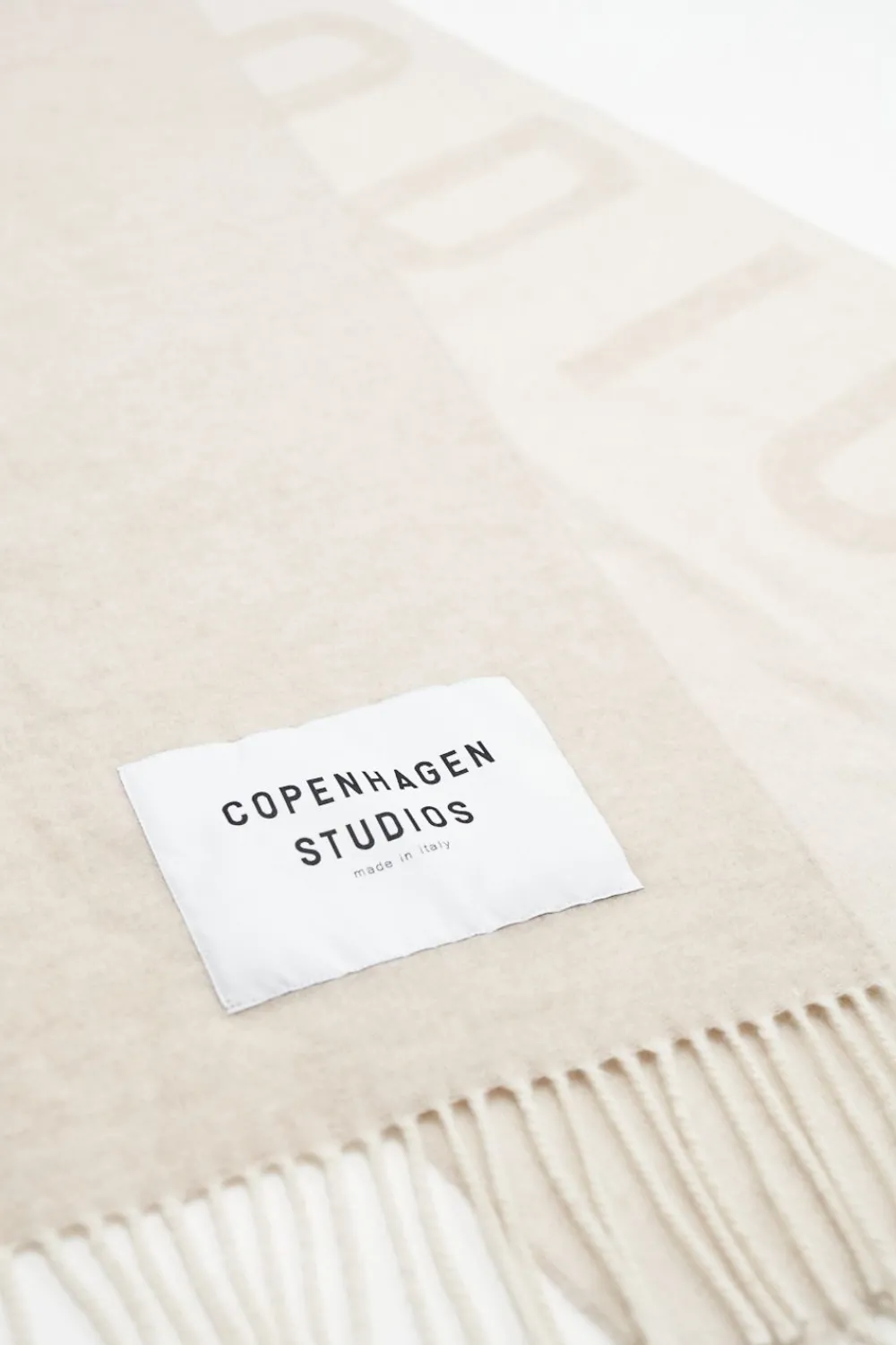 COPENHAGEN STUDIOS Cph Shawl 1 Wool Mix- Sjaals