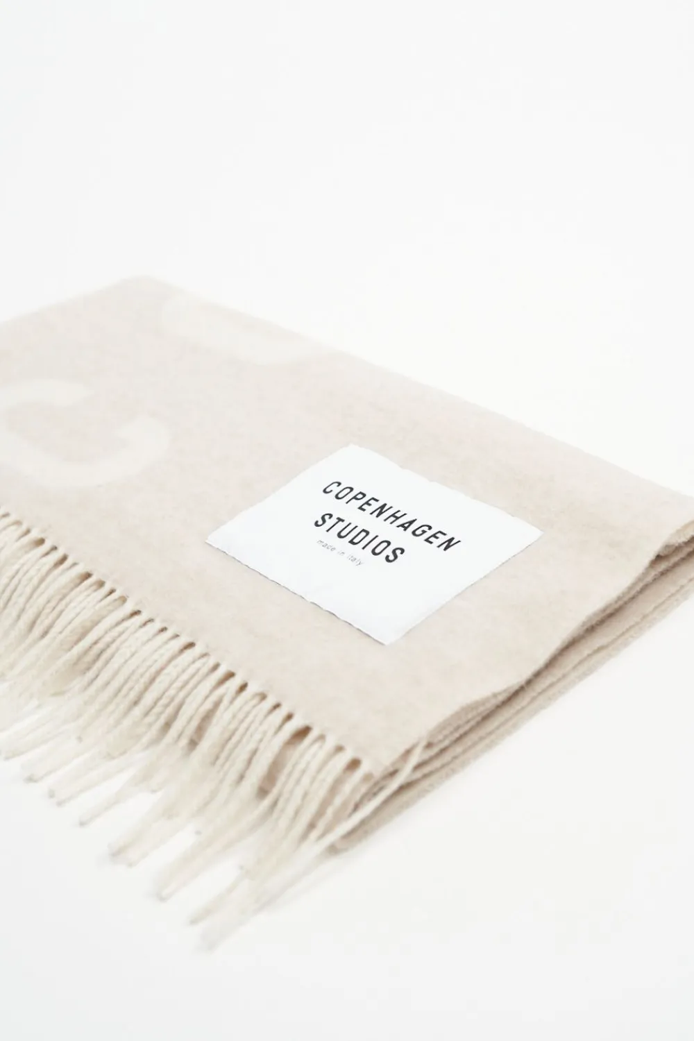COPENHAGEN STUDIOS Cph Shawl 1 Wool Mix- Sjaals