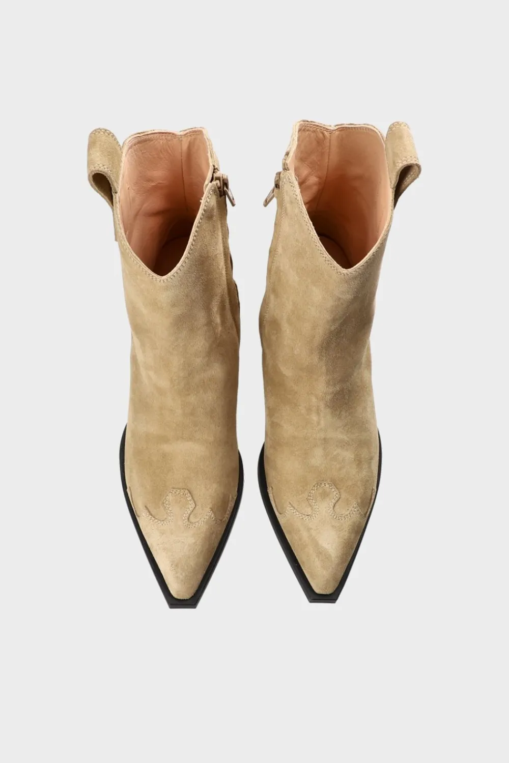 COPENHAGEN STUDIOS Cph238 Suede-Dames Westerse Laarzen