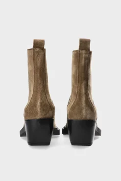 COPENHAGEN STUDIOS Cph232 Suede-Dames Westerse Laarzen