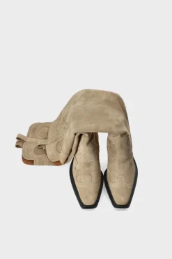 COPENHAGEN STUDIOS Cph286 Suede-Dames Westerse Laarzen