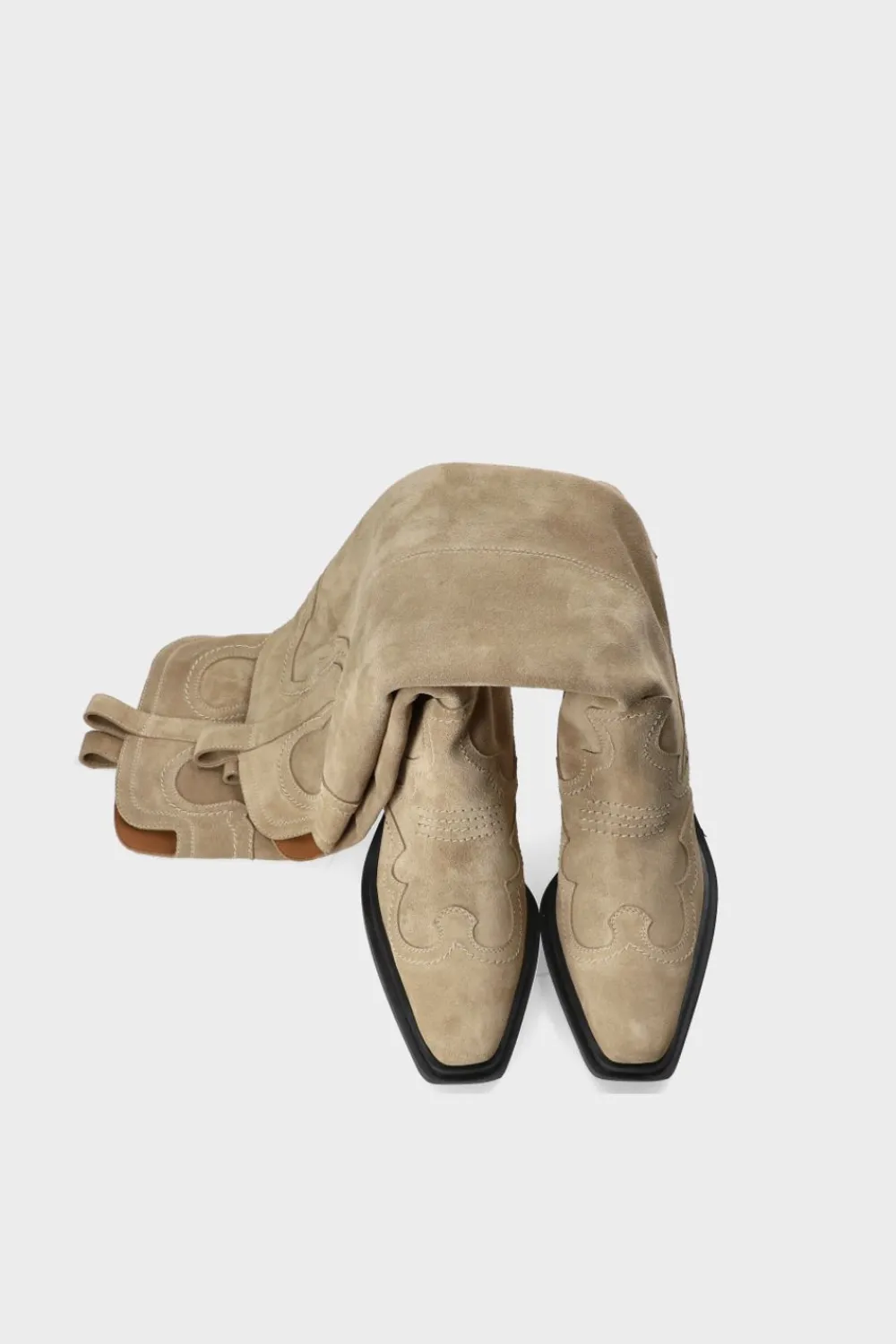 COPENHAGEN STUDIOS Cph286 Suede-Dames Westerse Laarzen