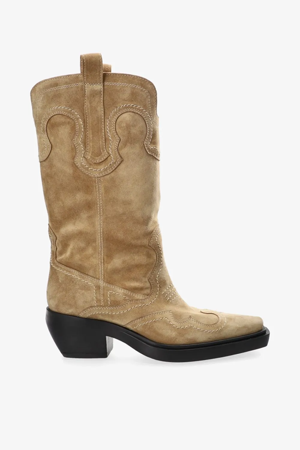 COPENHAGEN STUDIOS Cph233 Suede-Dames Westerse Laarzen