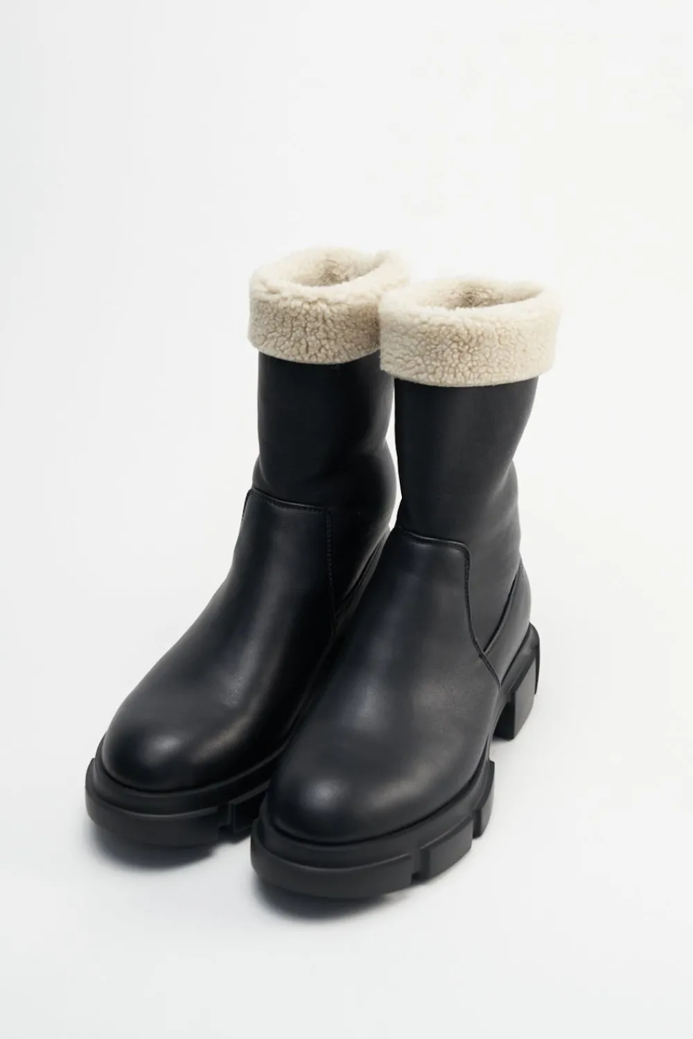 COPENHAGEN STUDIOS Cph668 Vegan Teddy Nappa-Dames Laarzen