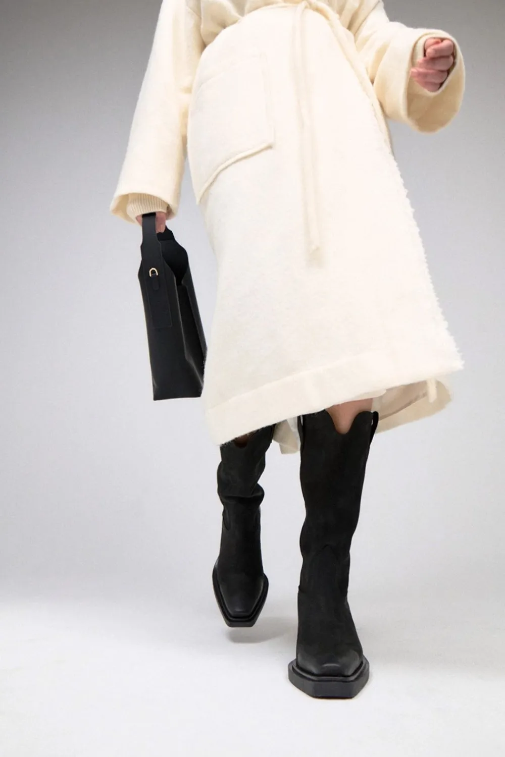 COPENHAGEN STUDIOS Cph283 Waxed Nabuc-Dames Westerse Laarzen