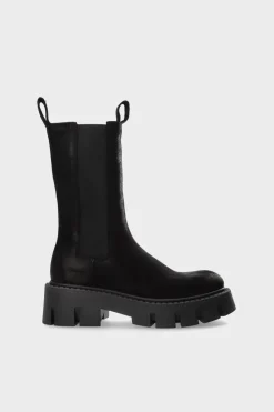 COPENHAGEN STUDIOS Cph139 Waxed Suede-Dames Laarzen
