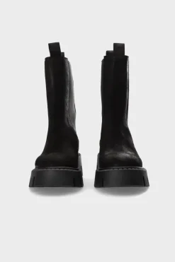 COPENHAGEN STUDIOS Cph139 Waxed Suede-Dames Laarzen